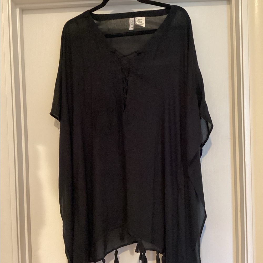 Black Sheer Cover Up